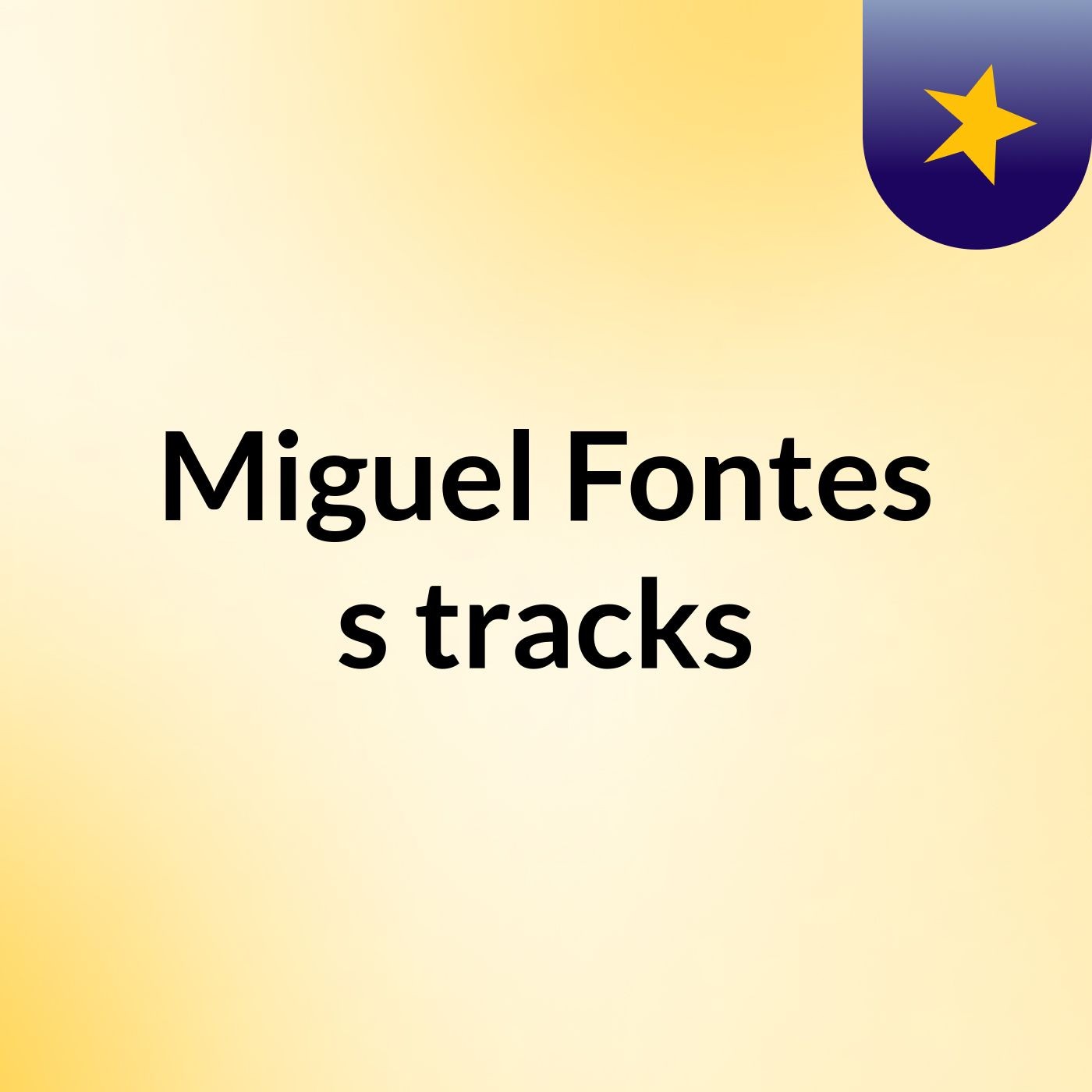Miguel Fontes's tracks podcast artwork