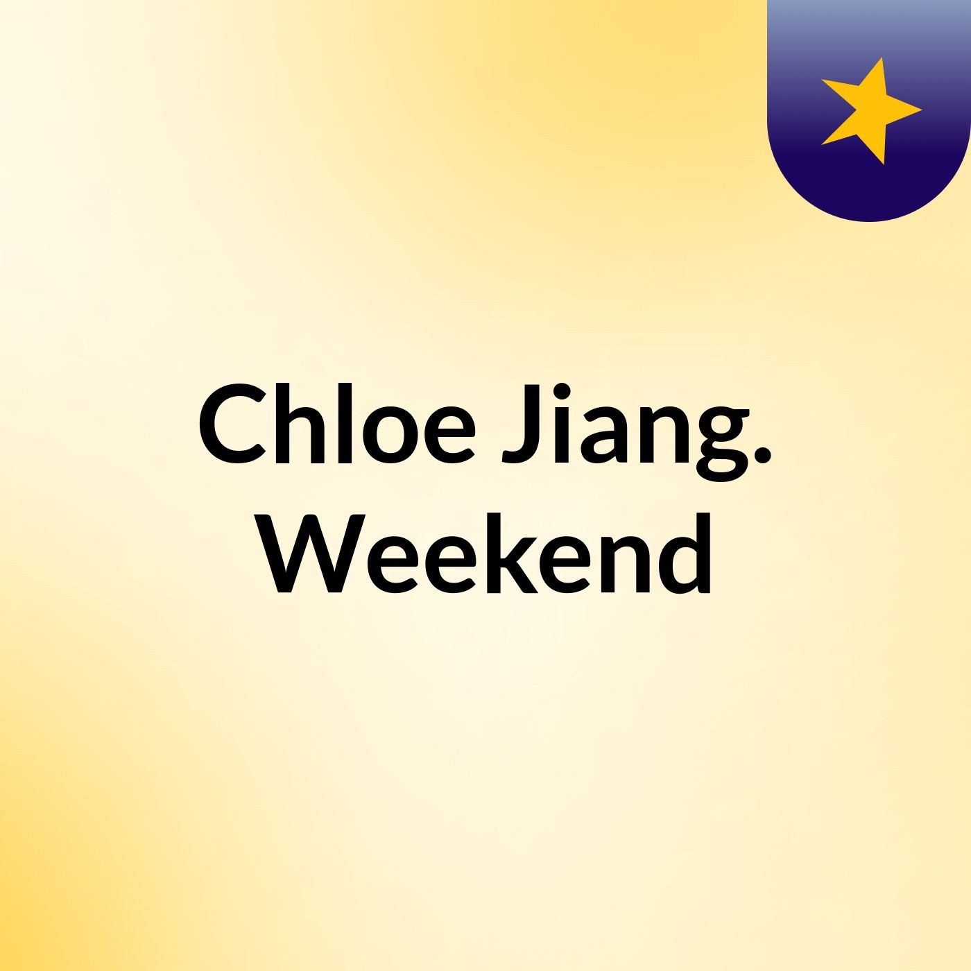 Investigative Journalism.     Chloe Jiang — Chloe Jiang.     Weekend cover