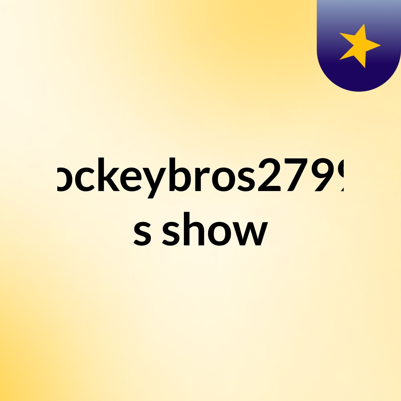Hockeybros27992's show