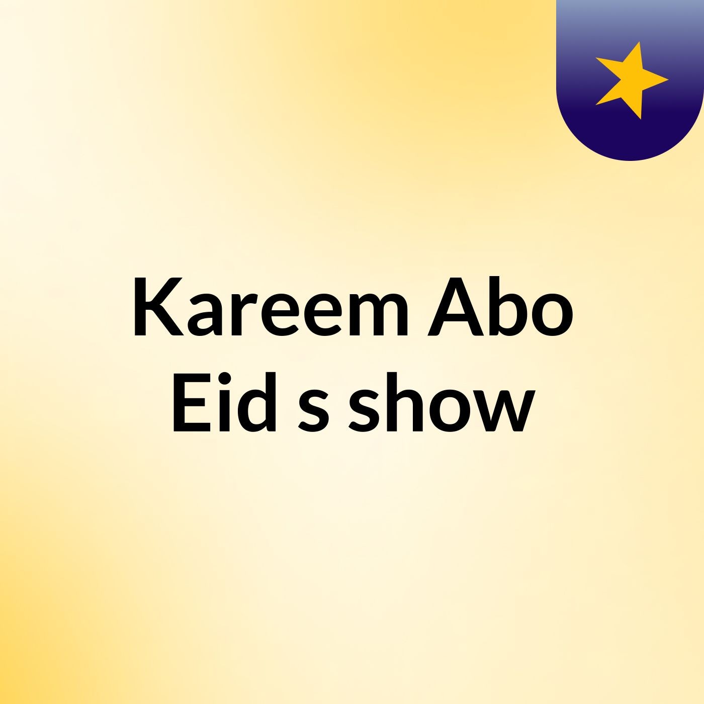 Kareem Abo Eid's show
