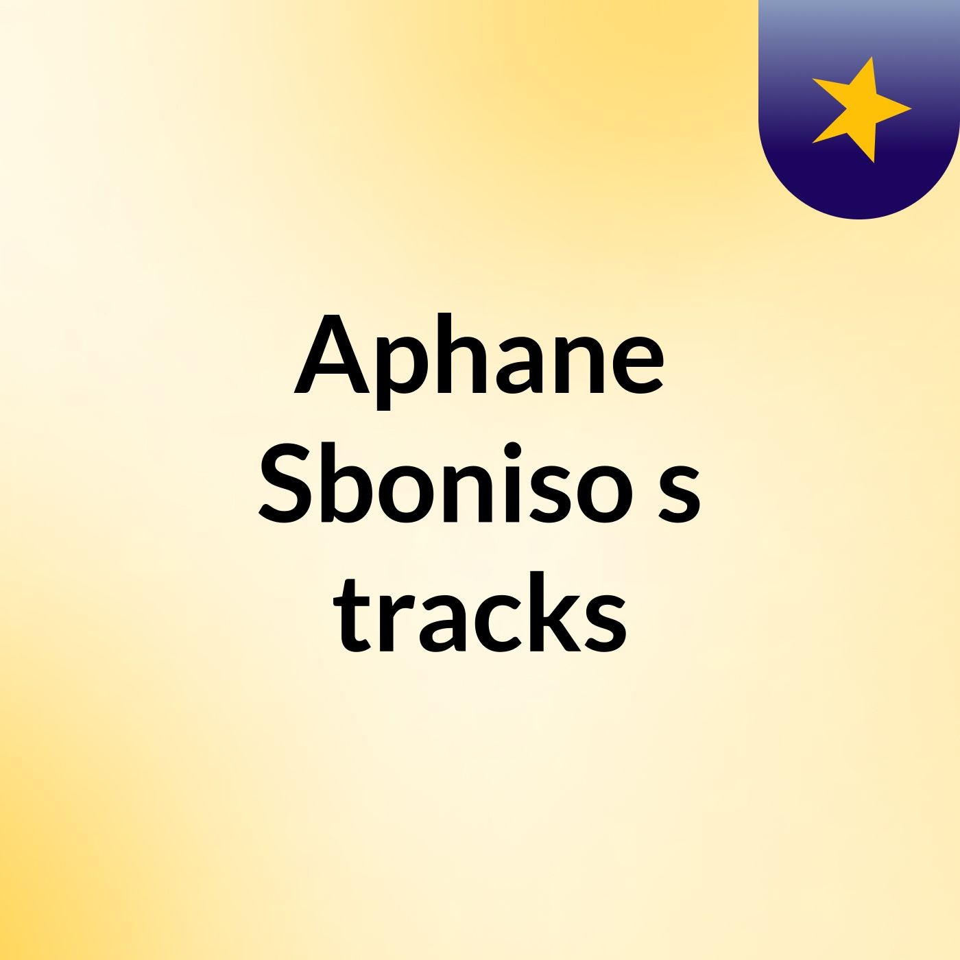 Aphane Sboniso's tracks
