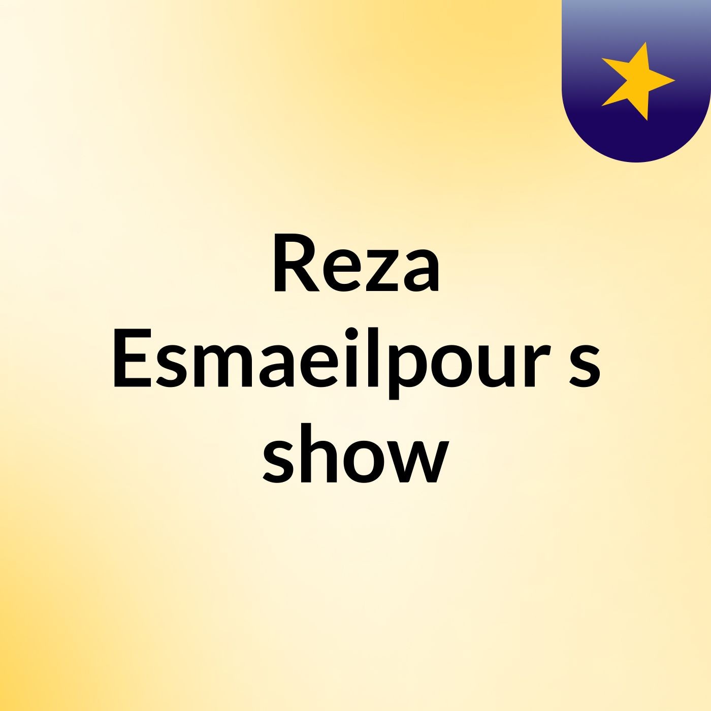 Reza Esmaeilpour's show