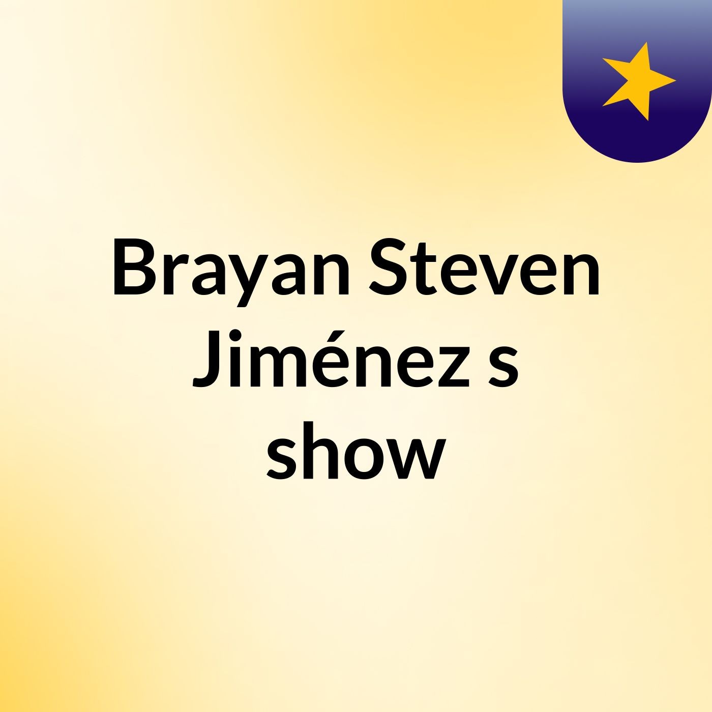 Brayan Steven Jiménez's show