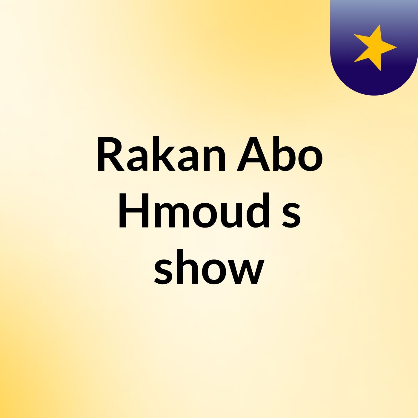 Rakan Abo Hmoud's show