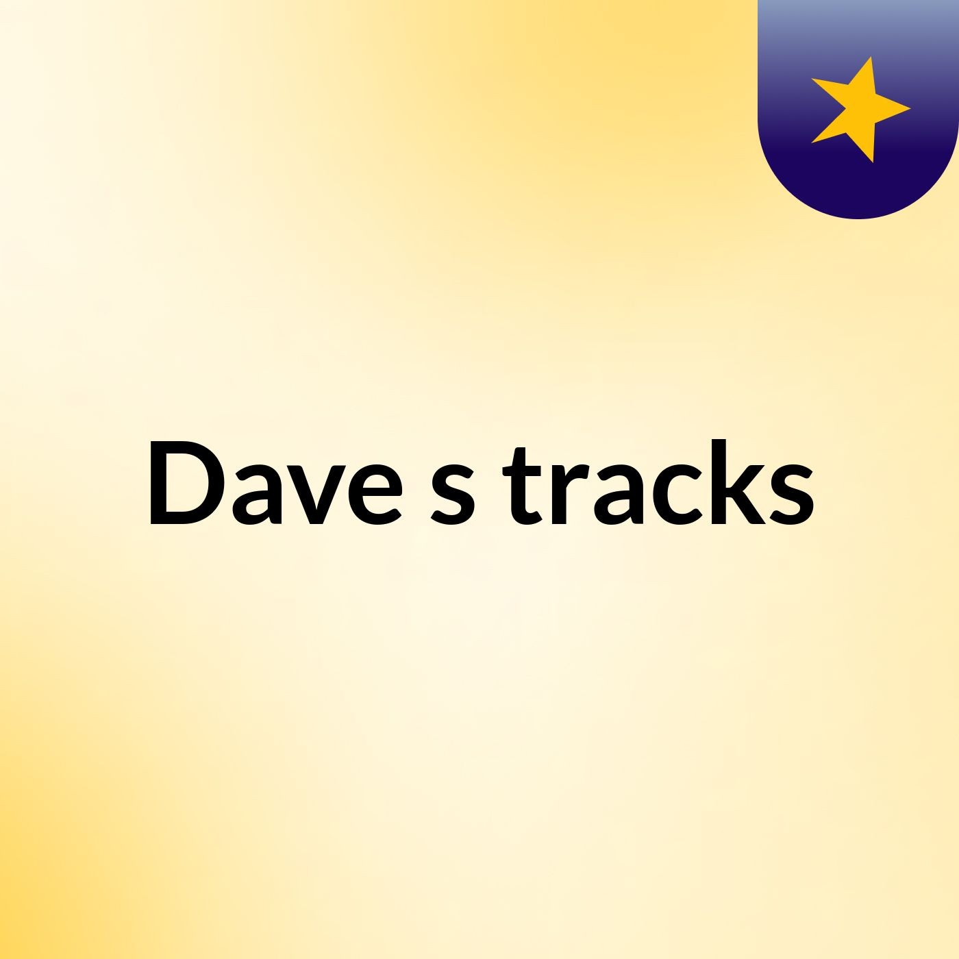 Dave's tracks