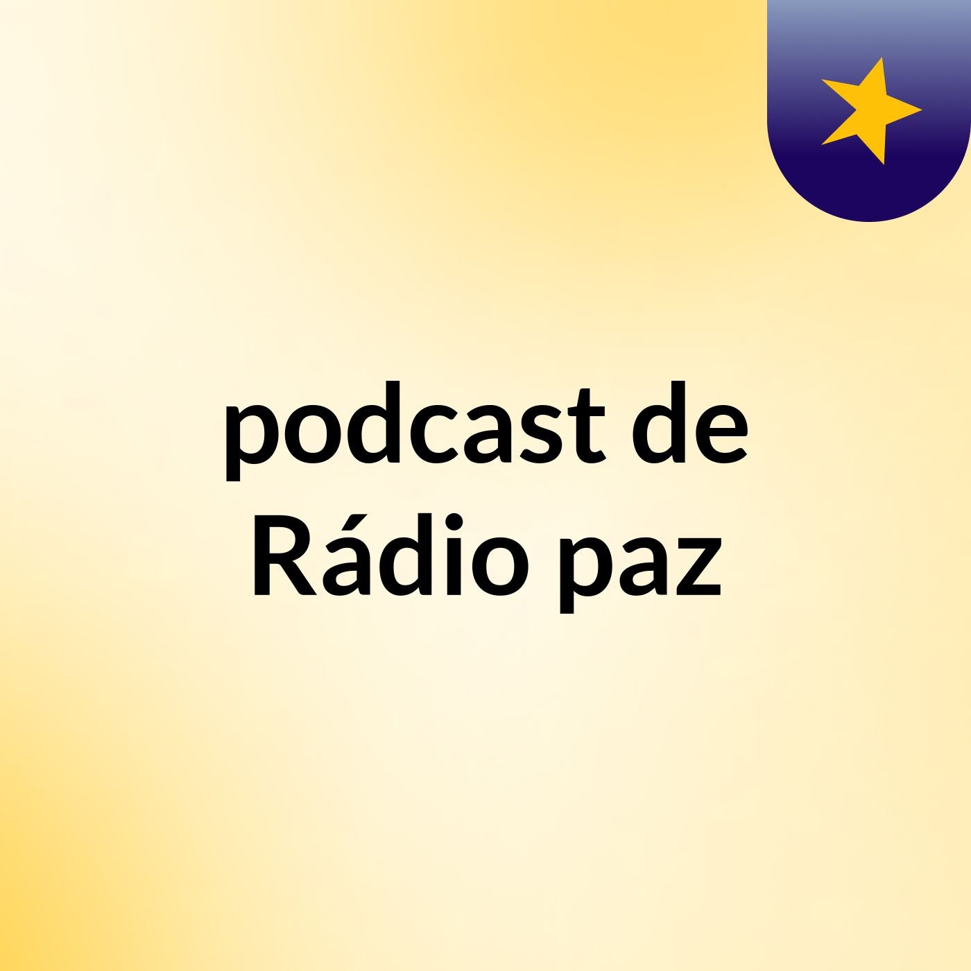 podcast de Rádio paz
