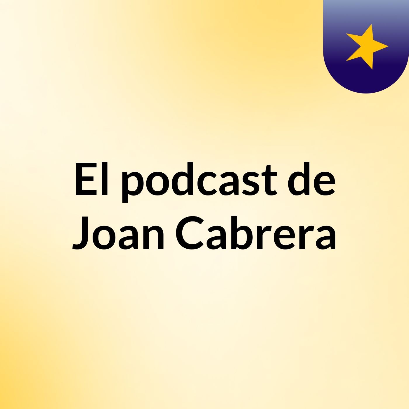 El podcast de Joan Cabrera