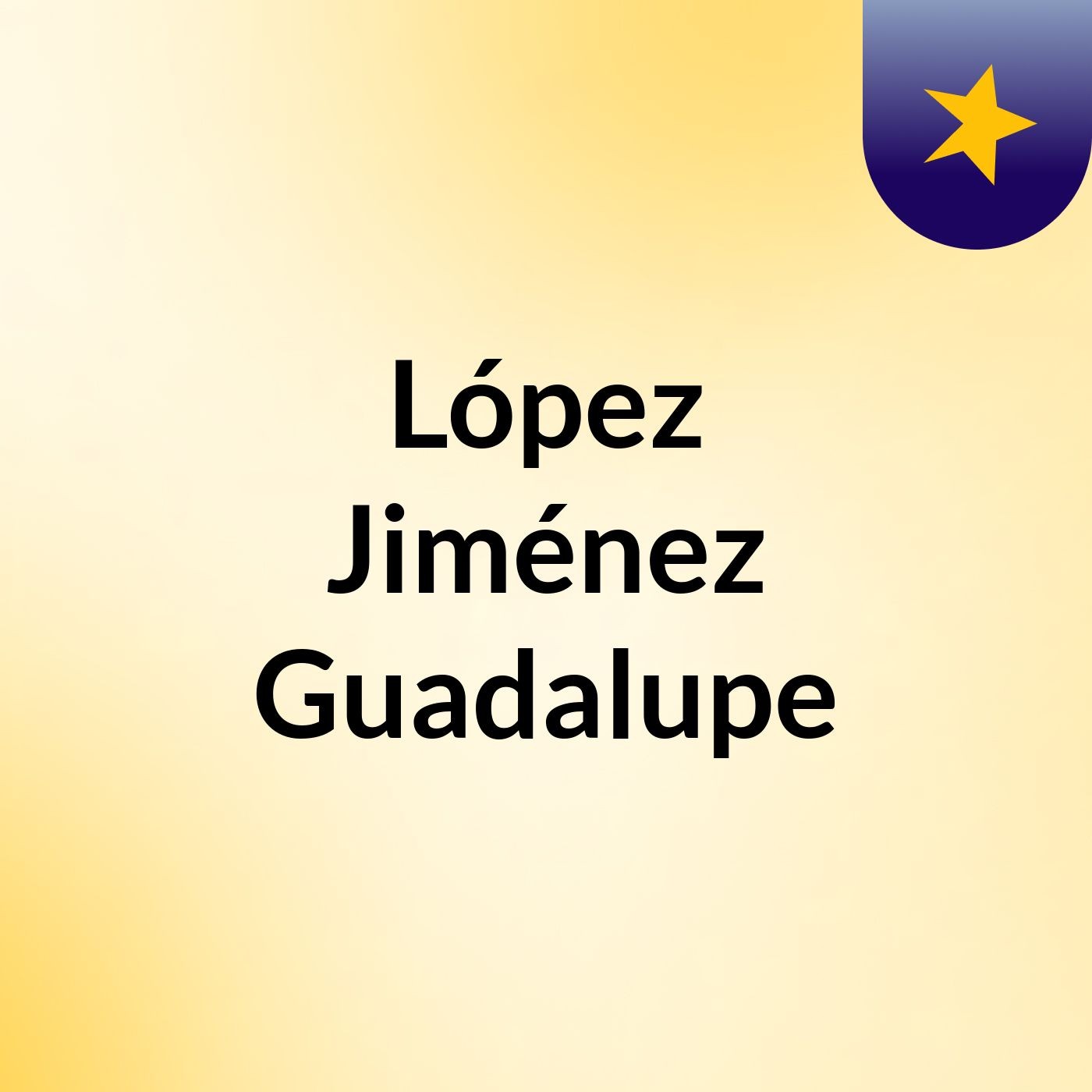 López Jiménez Guadalupe