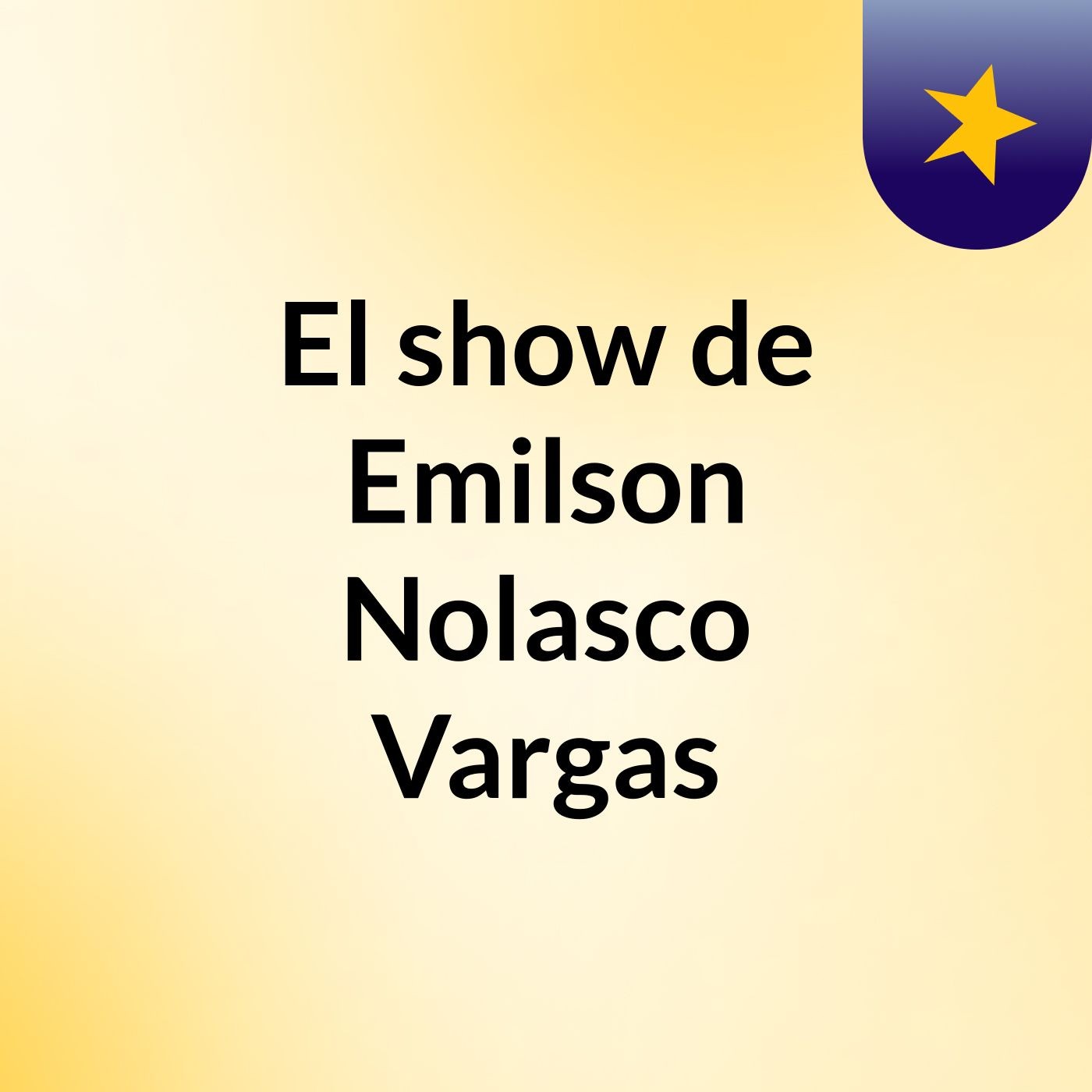 El show de Emilson Nolasco Vargas