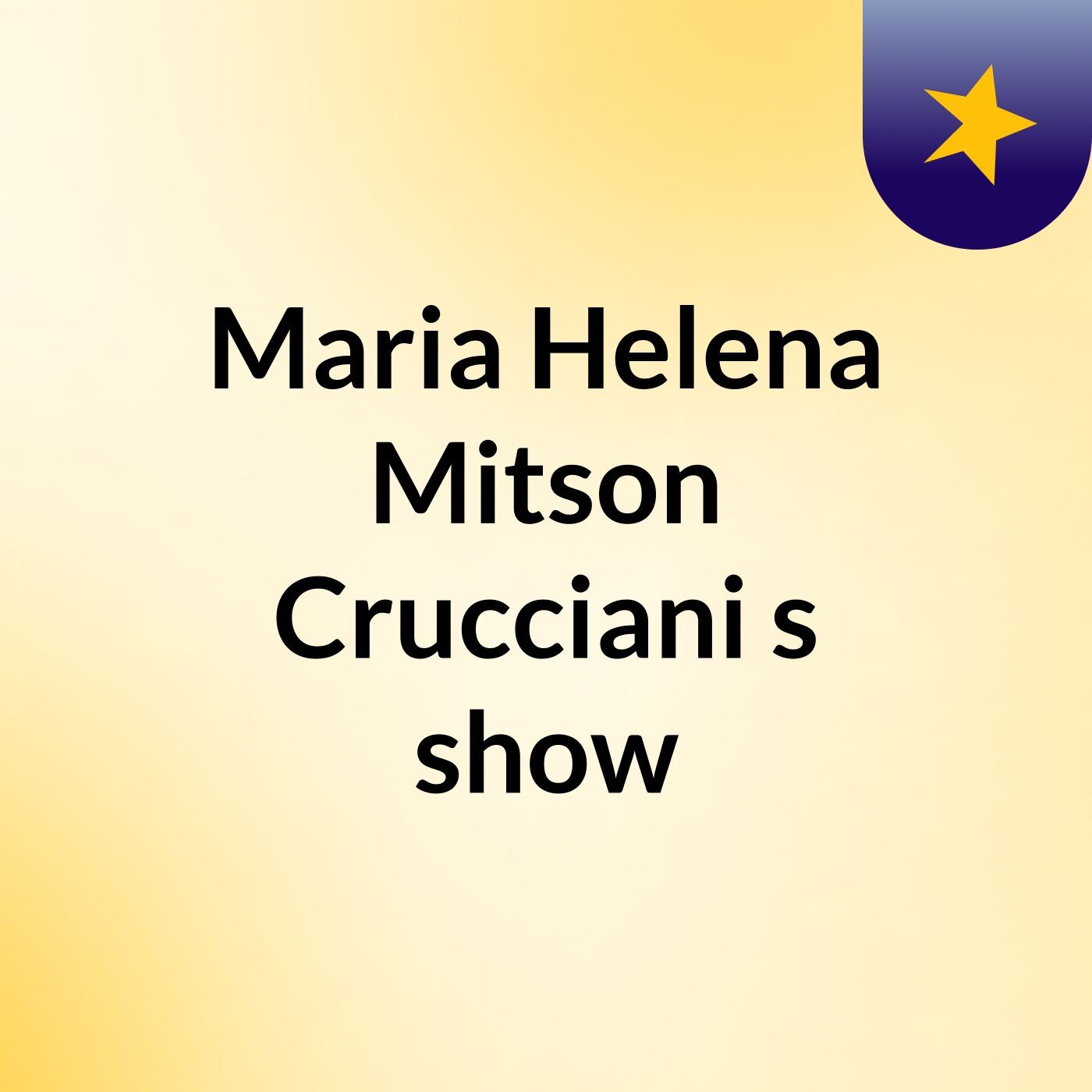 Maria Helena Mitson Crucciani's show