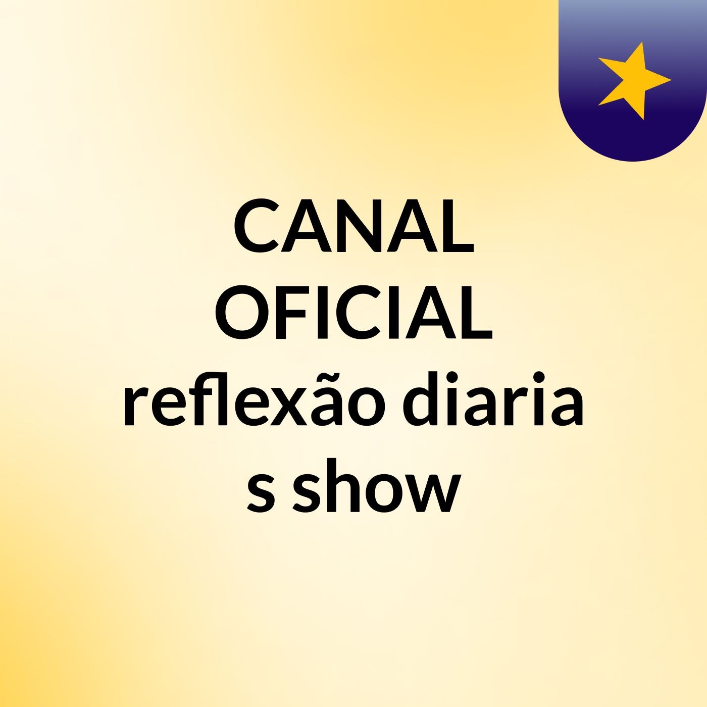 CANAL OFICIAL reflexão diaria's show