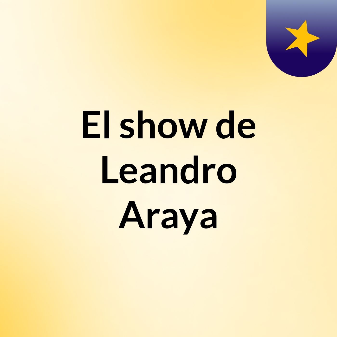 El show de Leandro Araya