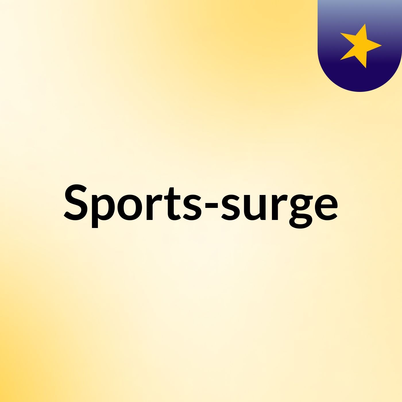 Sports-surge podcast artwork