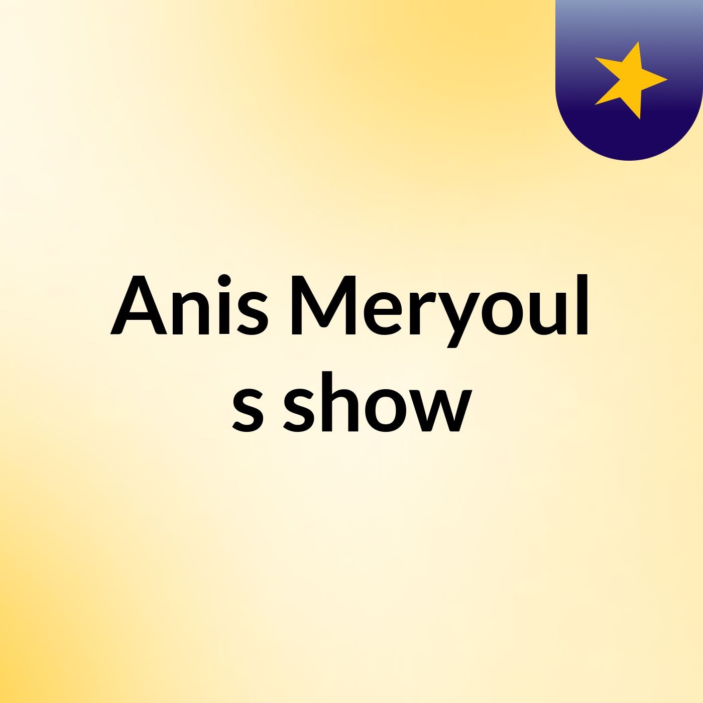 Anis Meryoul's show