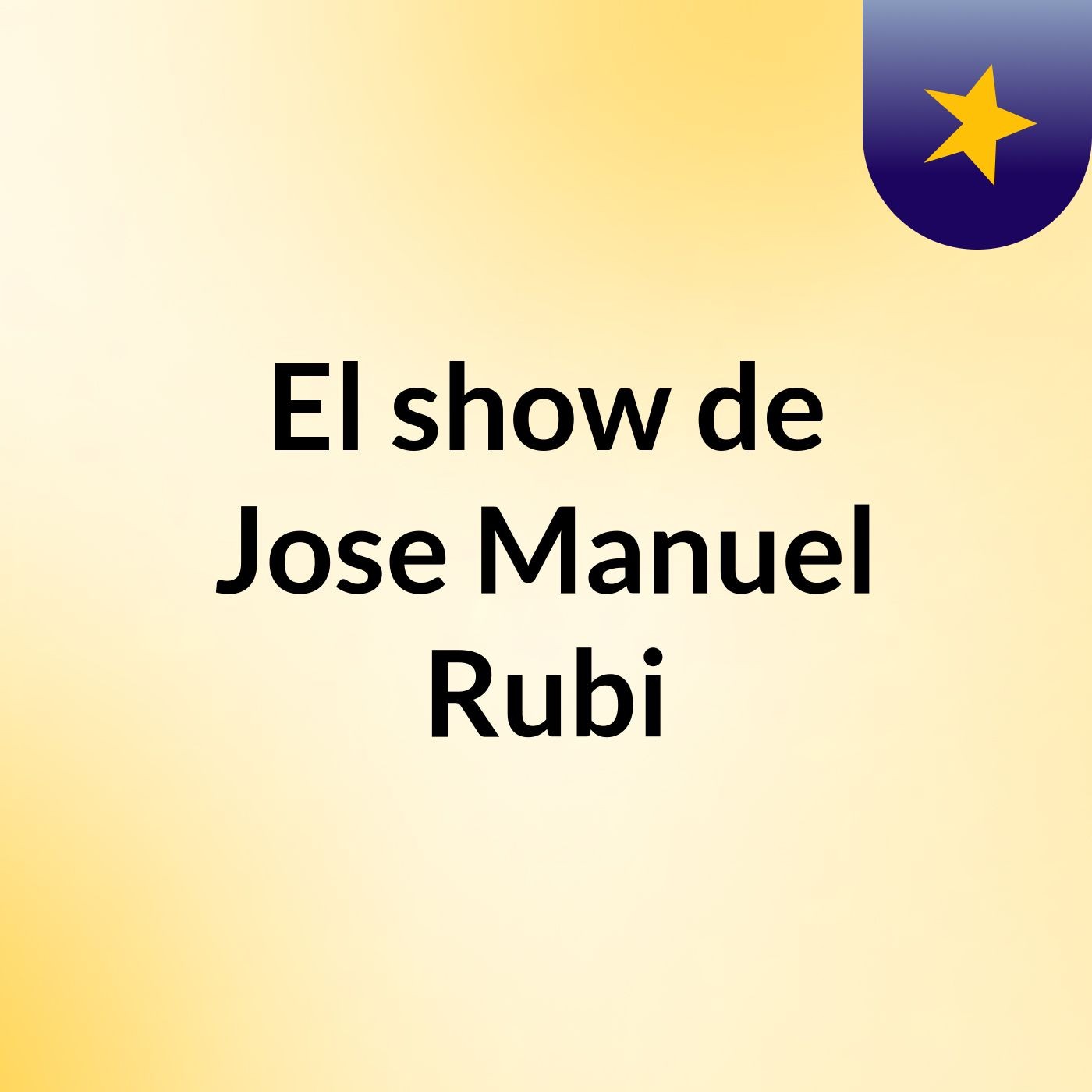 El show de Jose Manuel Rubi