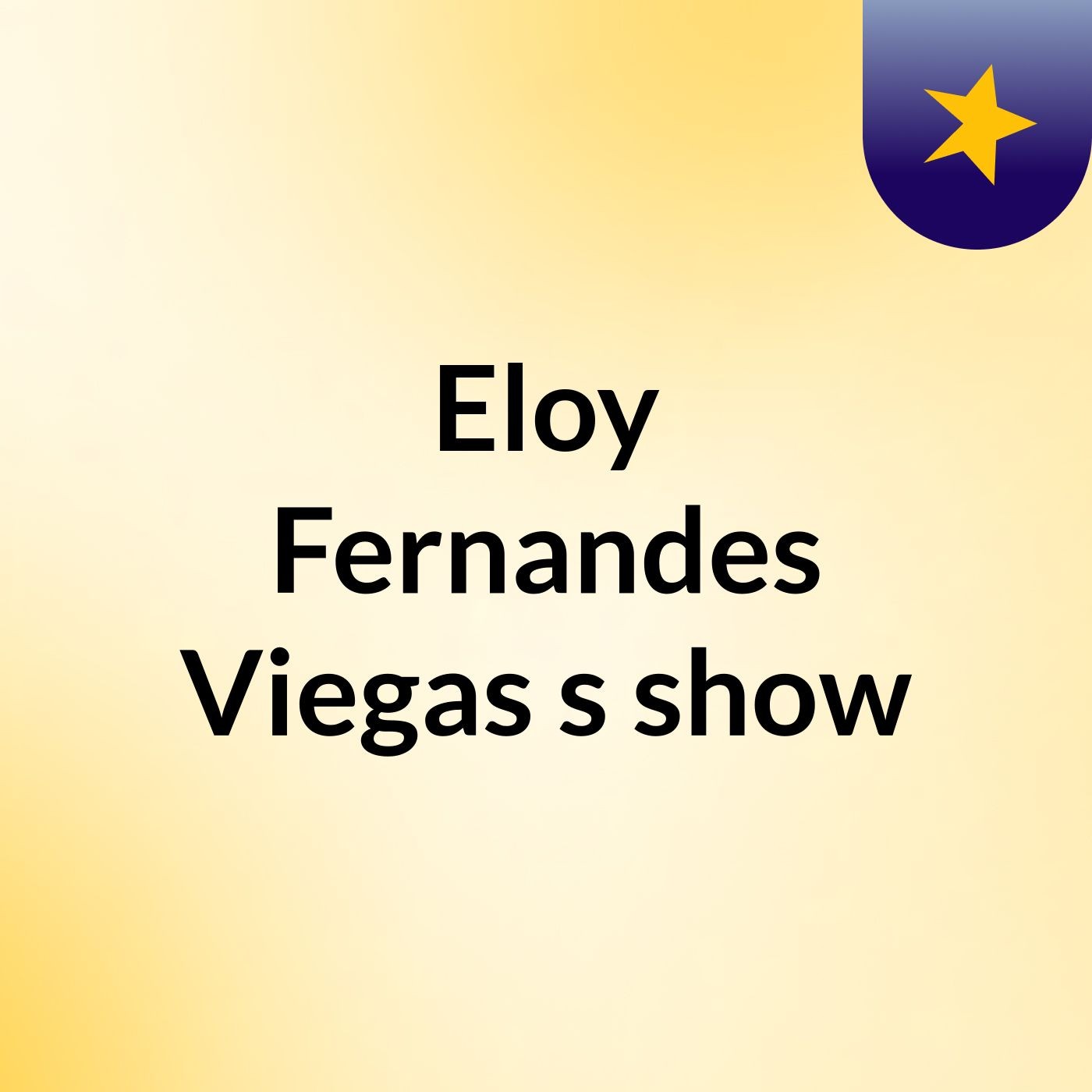 Eloy Fernandes Viegas's show