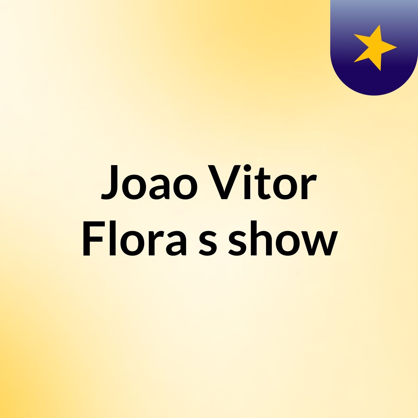 Joao Vitor Flora's show