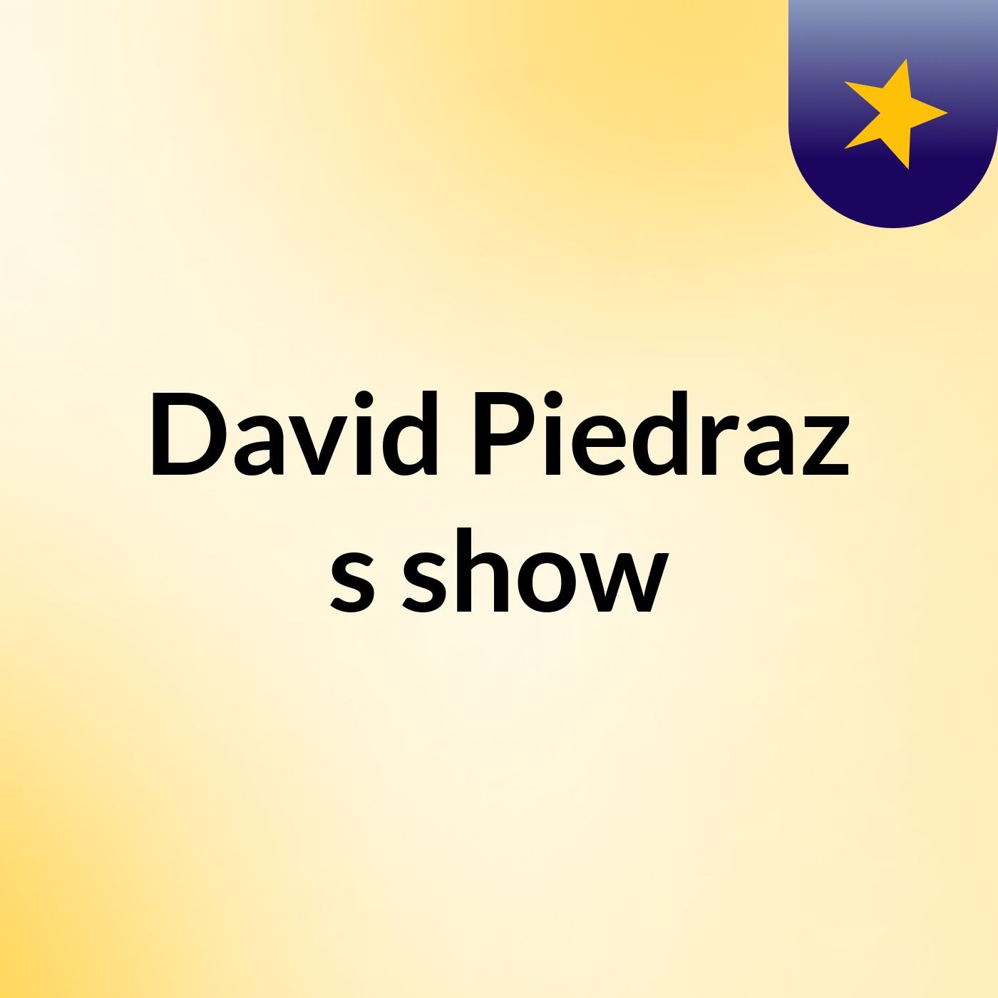 David Piedraz's show