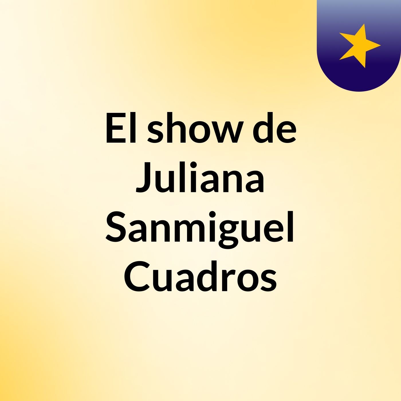 El show de Juliana Sanmiguel Cuadros