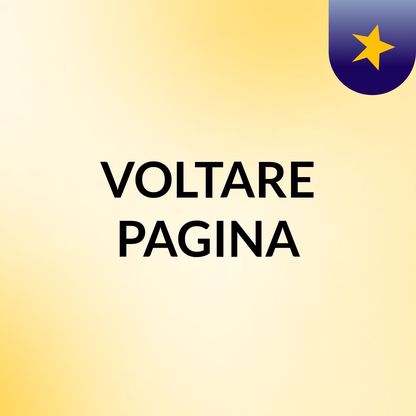 VOLTARE PAGINA