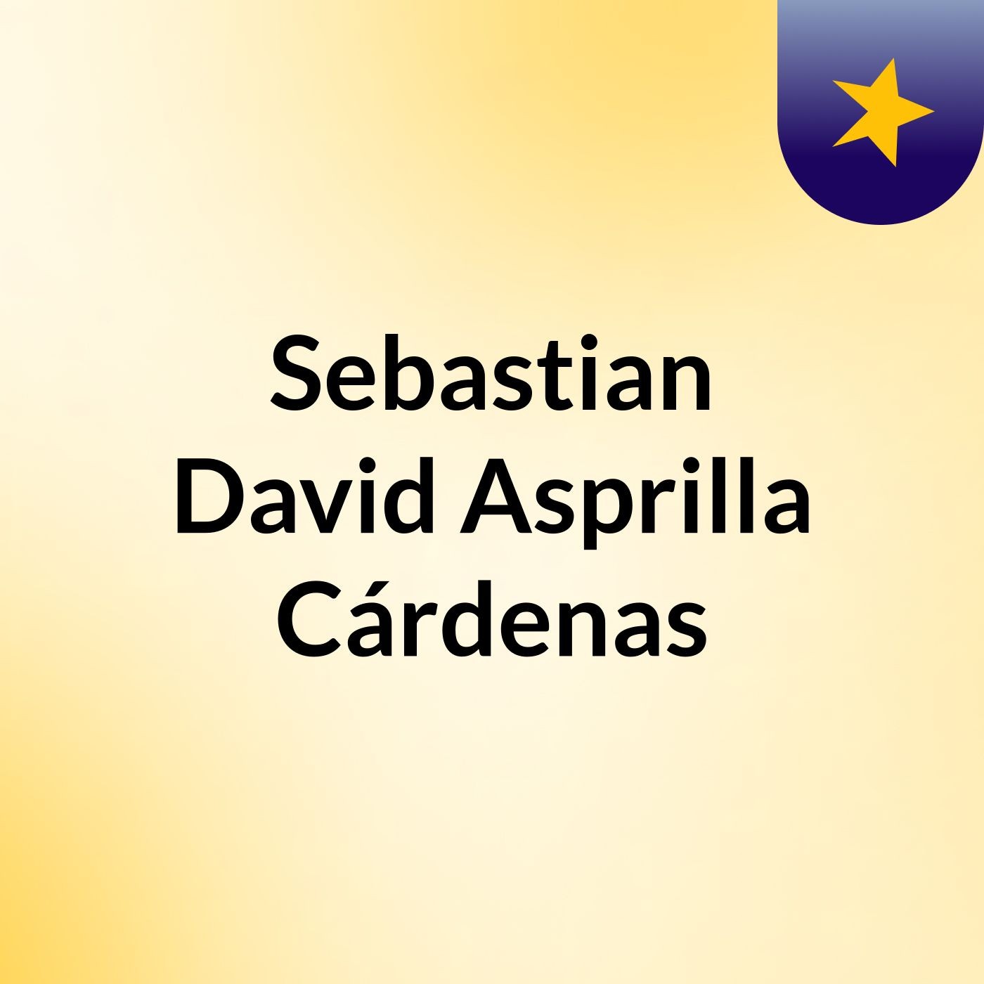 Sebastian David Asprilla Cárdenas podcast artwork
