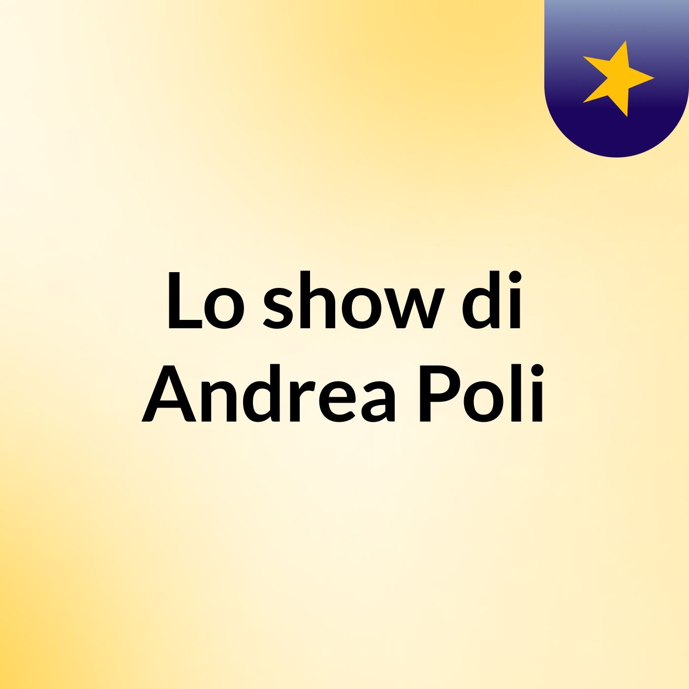 Lo show di Andrea Poli