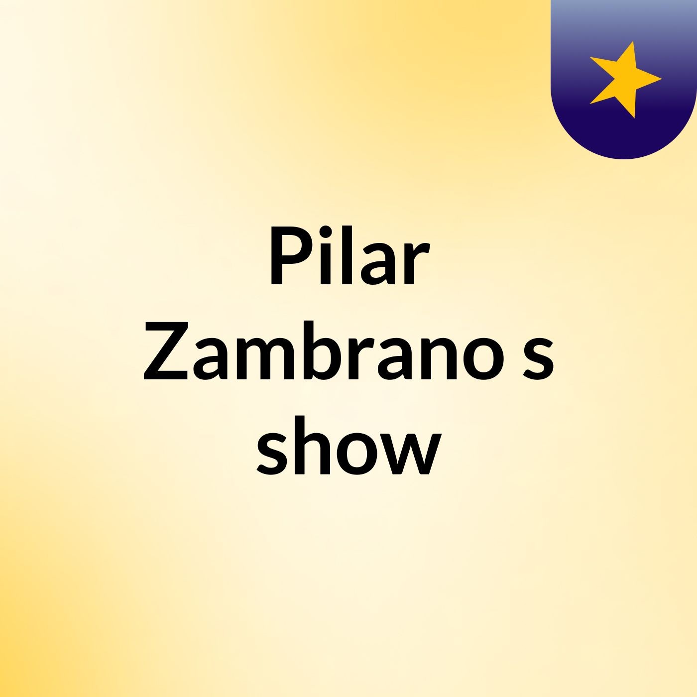 Pilar Zambrano's show