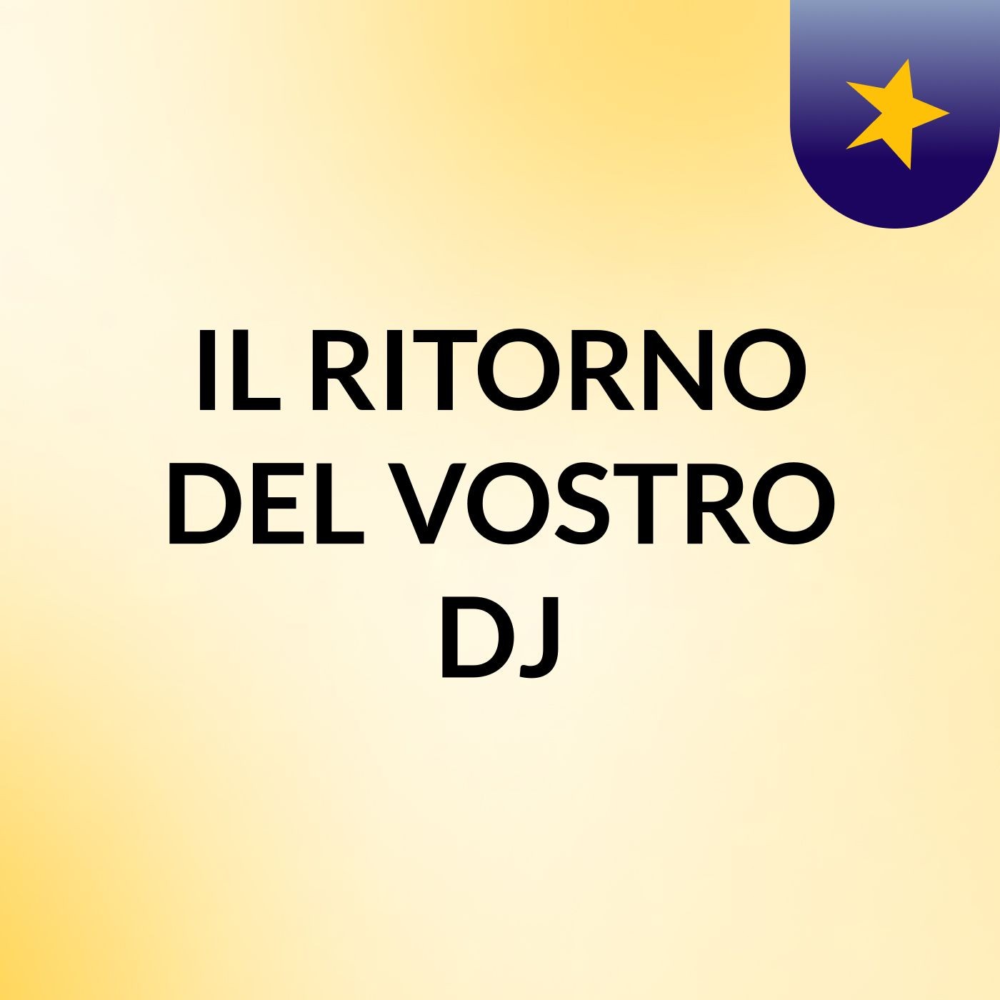 IL RITORNO DEL VOSTRO DJ cover art