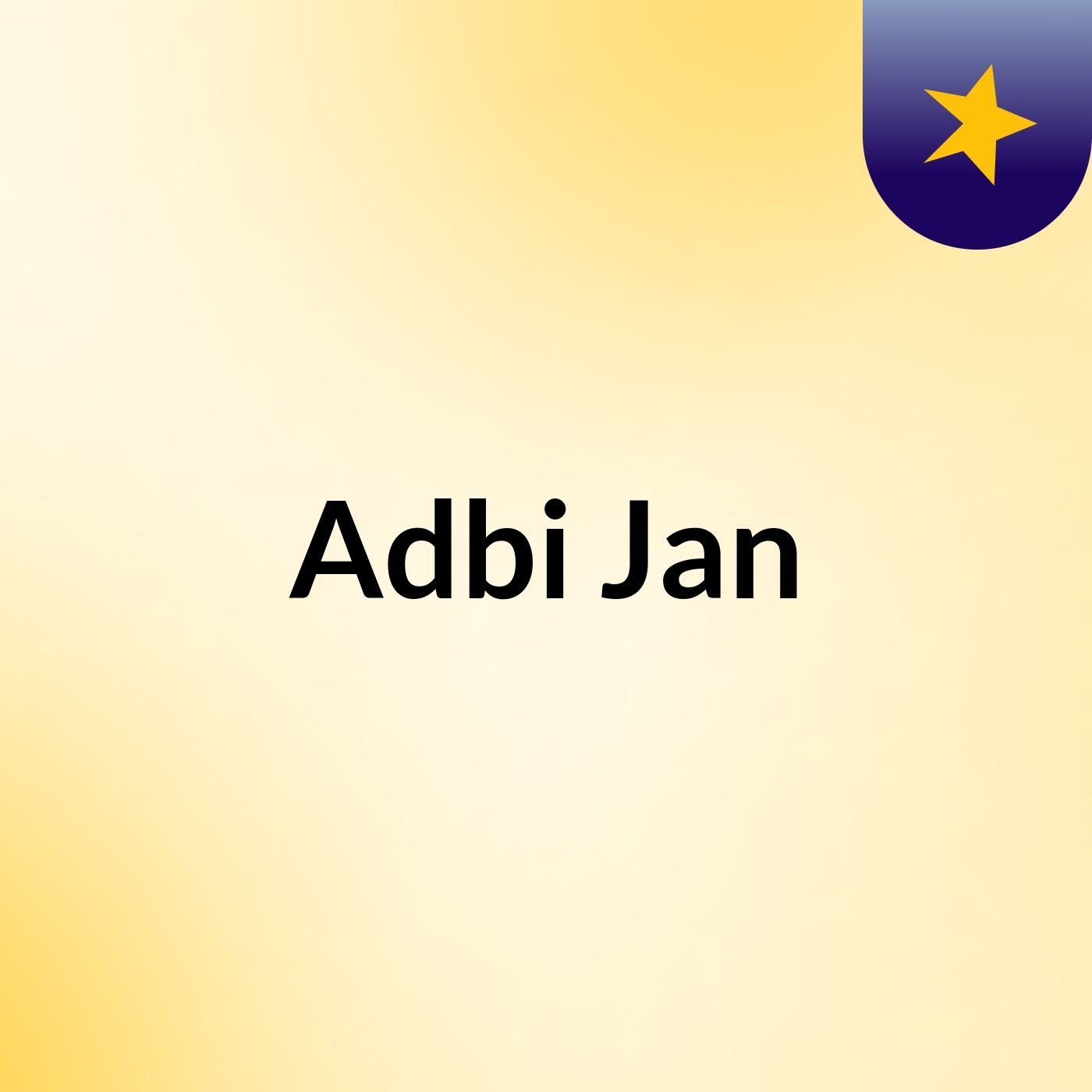 Adbi Jan cover art