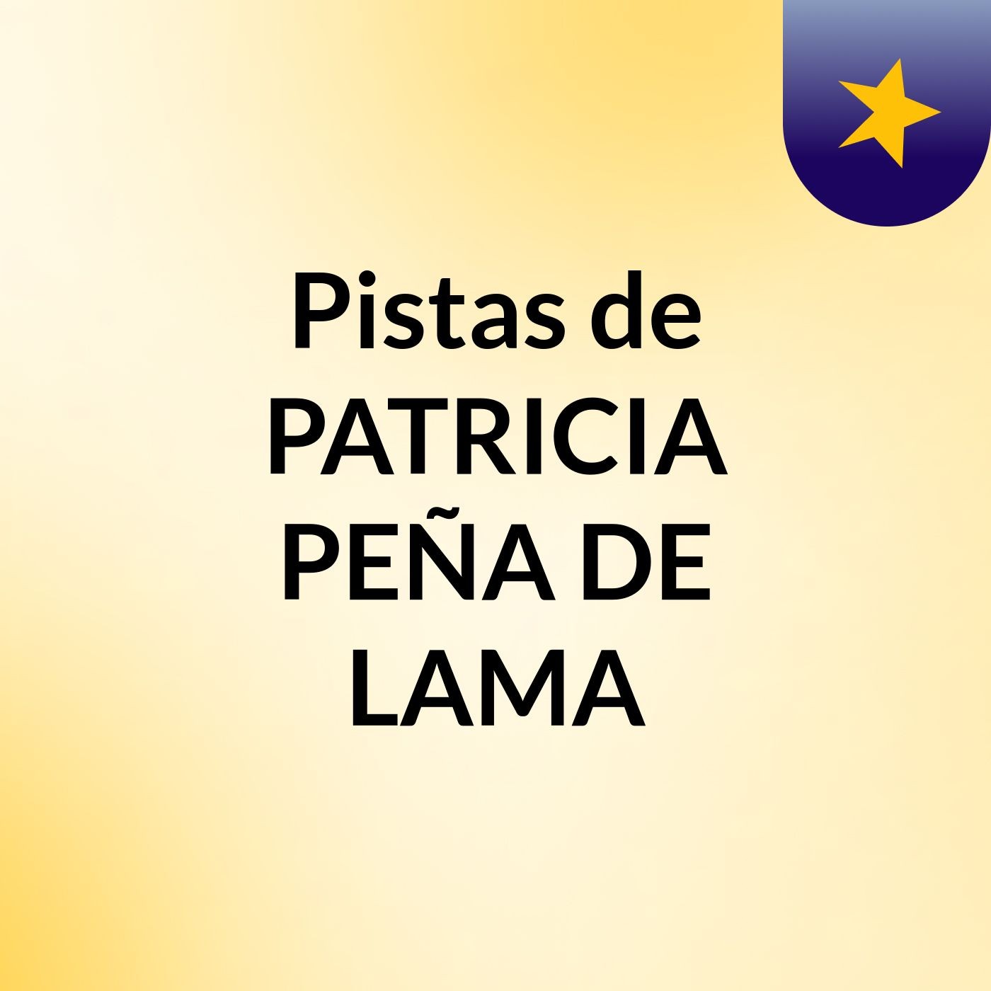 Pistas de PATRICIA PEÑA DE LAMA