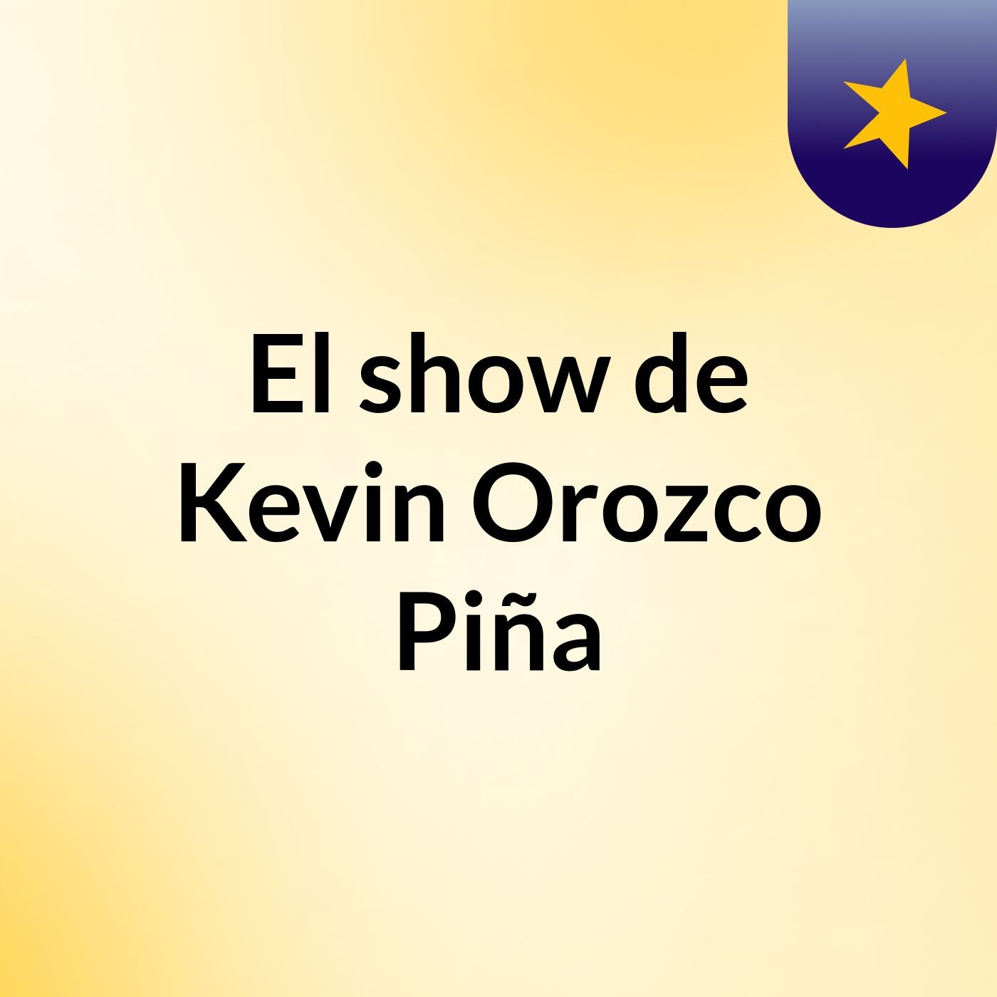 El show de Kevin Orozco Piña