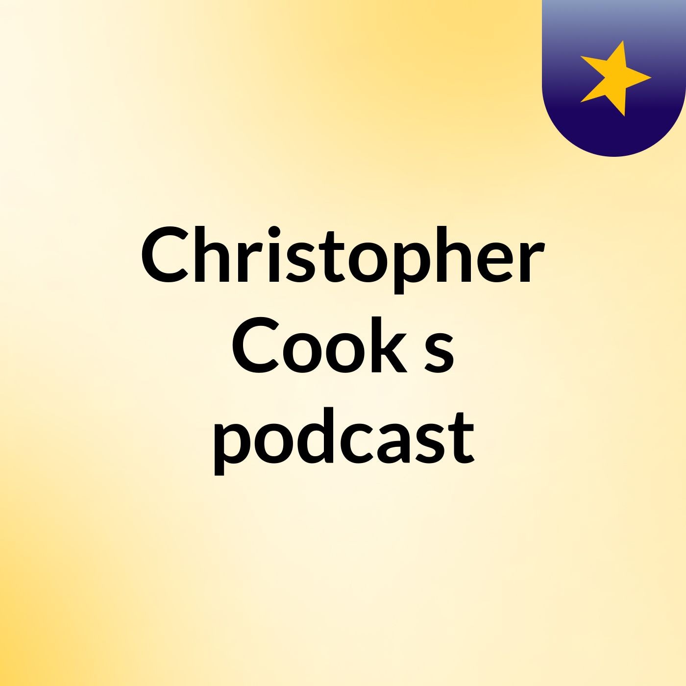 Christopher Cook's podcast