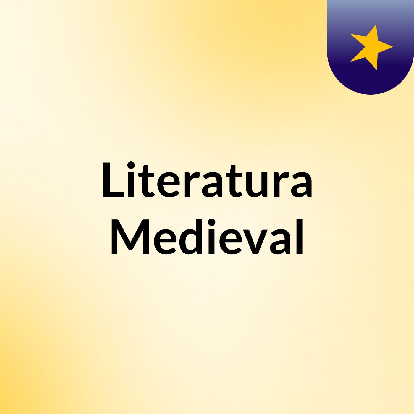 Literatura Medieval
