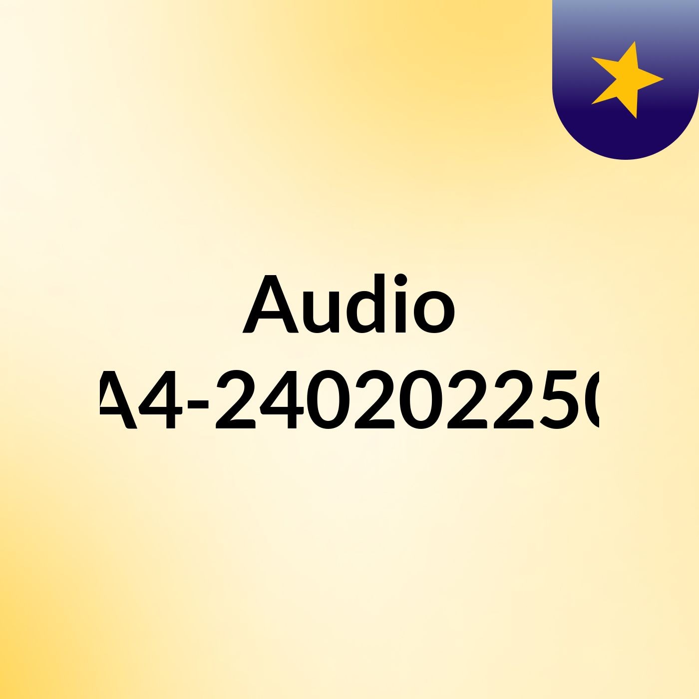 Audio GA4-2402022501 podcast artwork