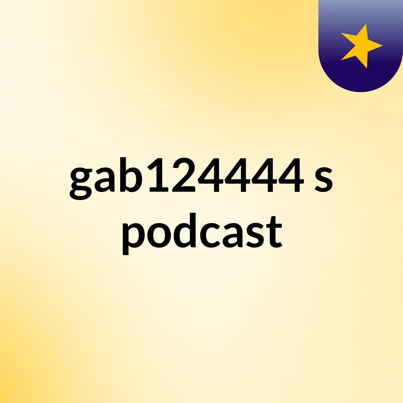 gab124444's podcast