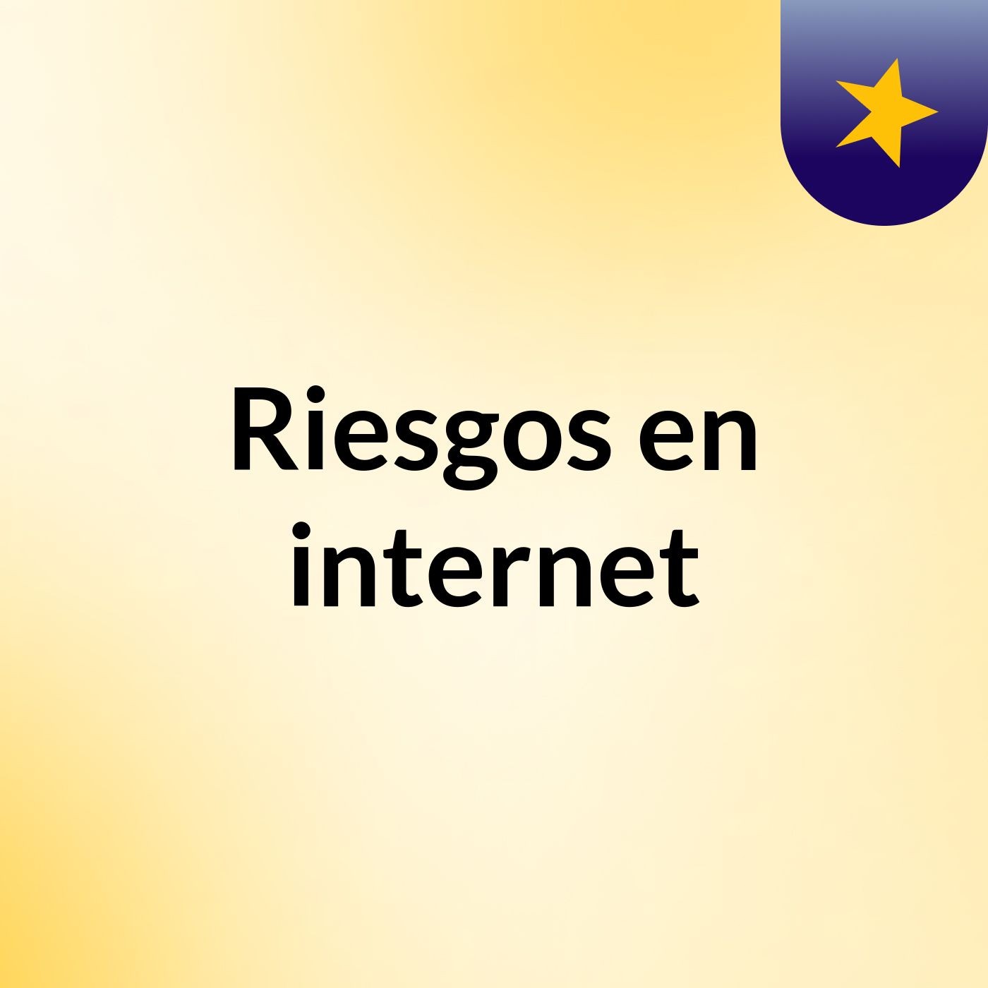 Riesgos en internet