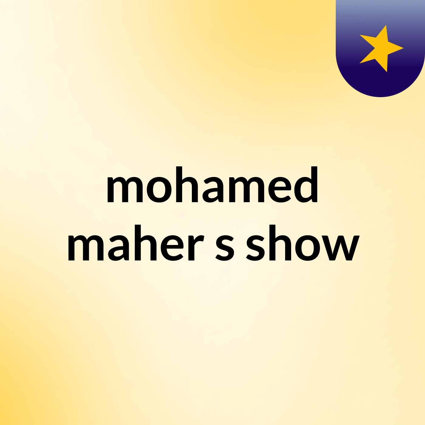 mohamed maher's show