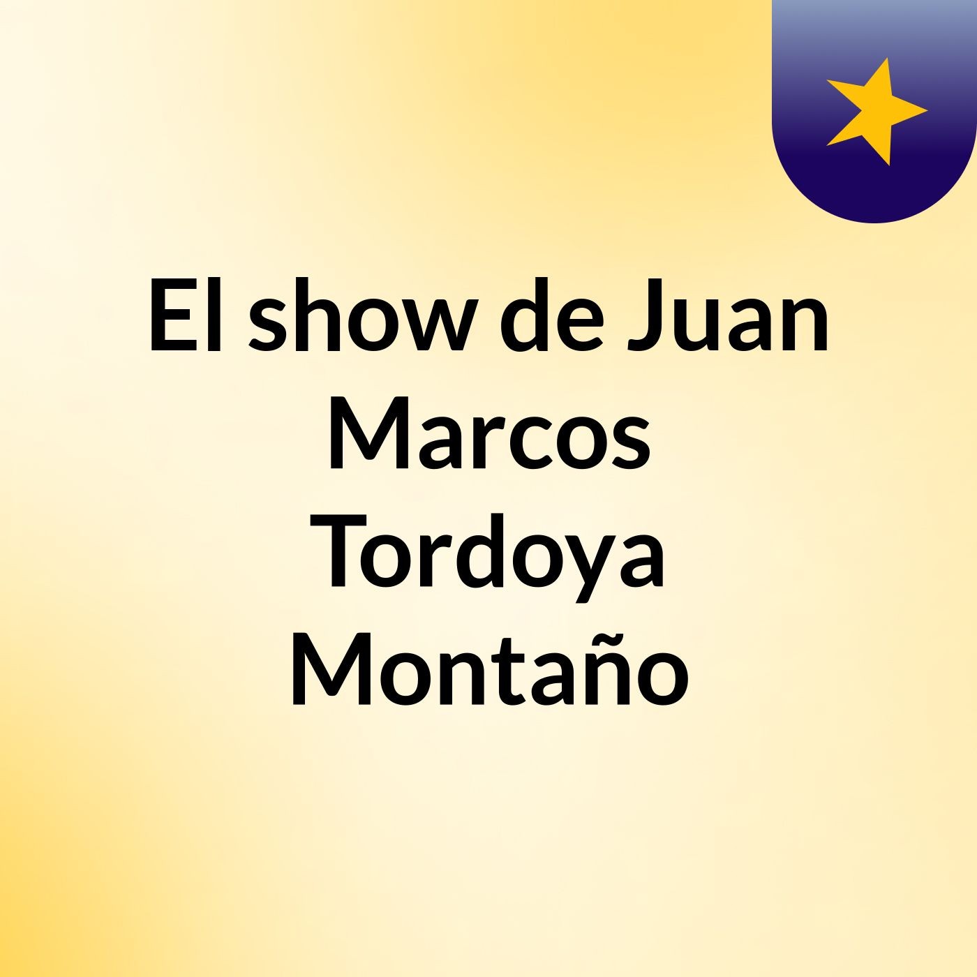 El show de Juan Marcos Tordoya Montaño