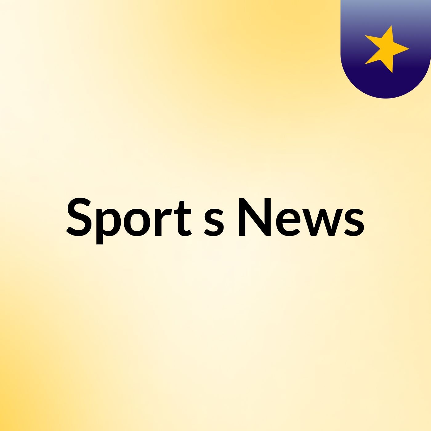Sport's News