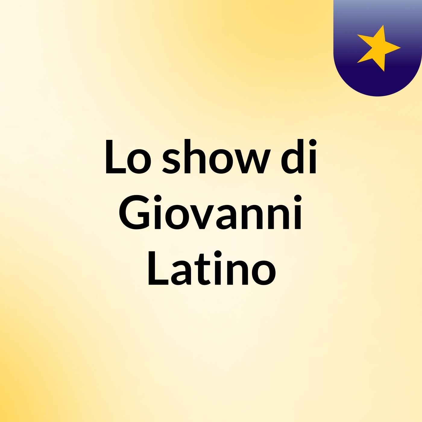 Lo show di Giovanni Latino