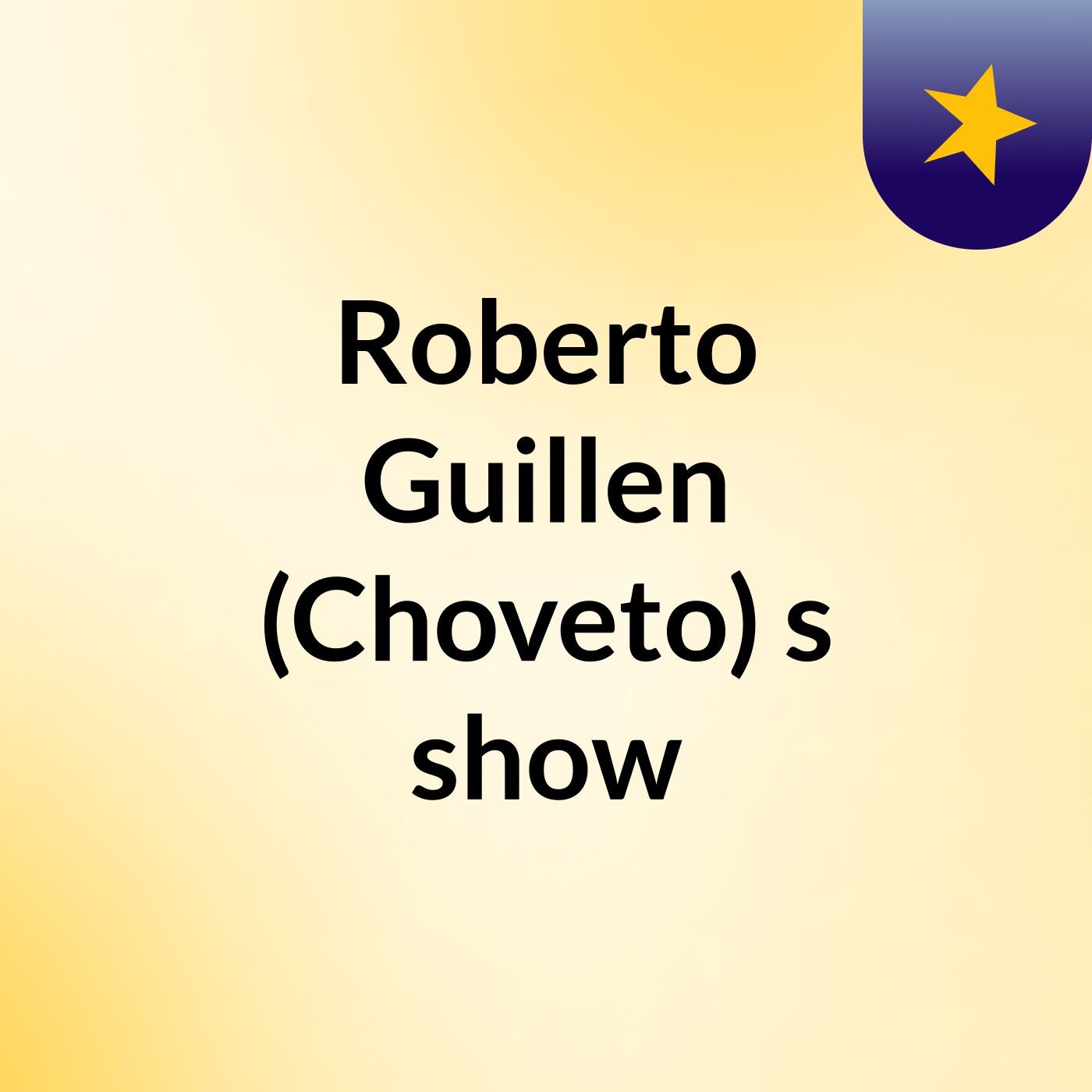 Roberto Guillen (Choveto)'s show