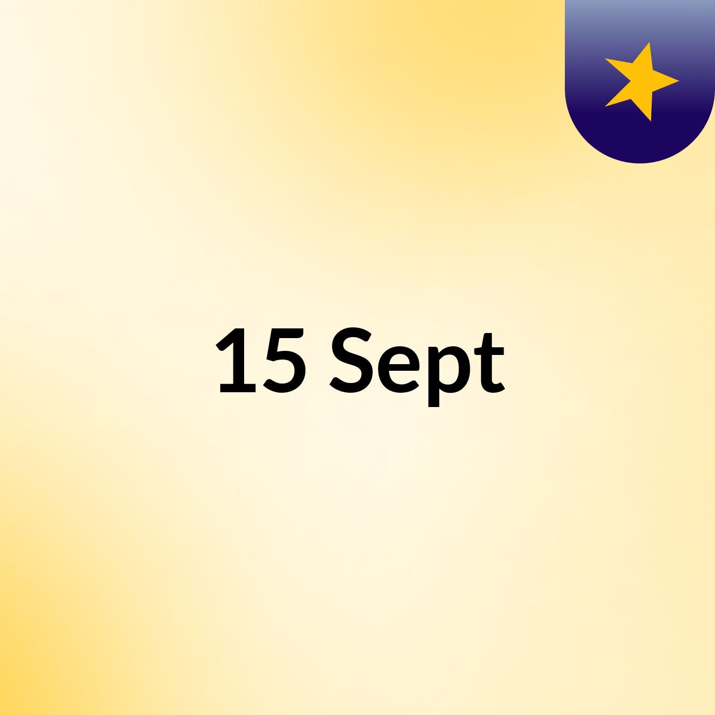 15 Sept