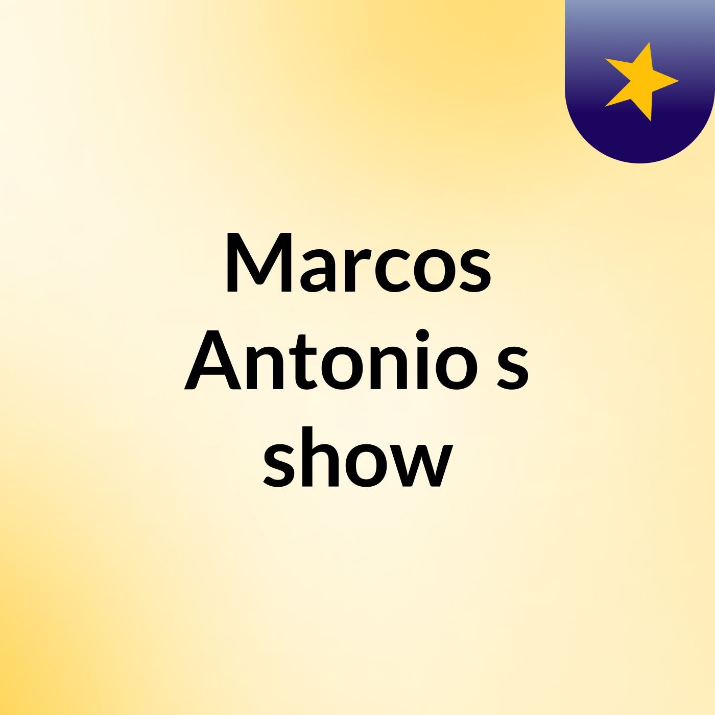 Marcos Antonio's show