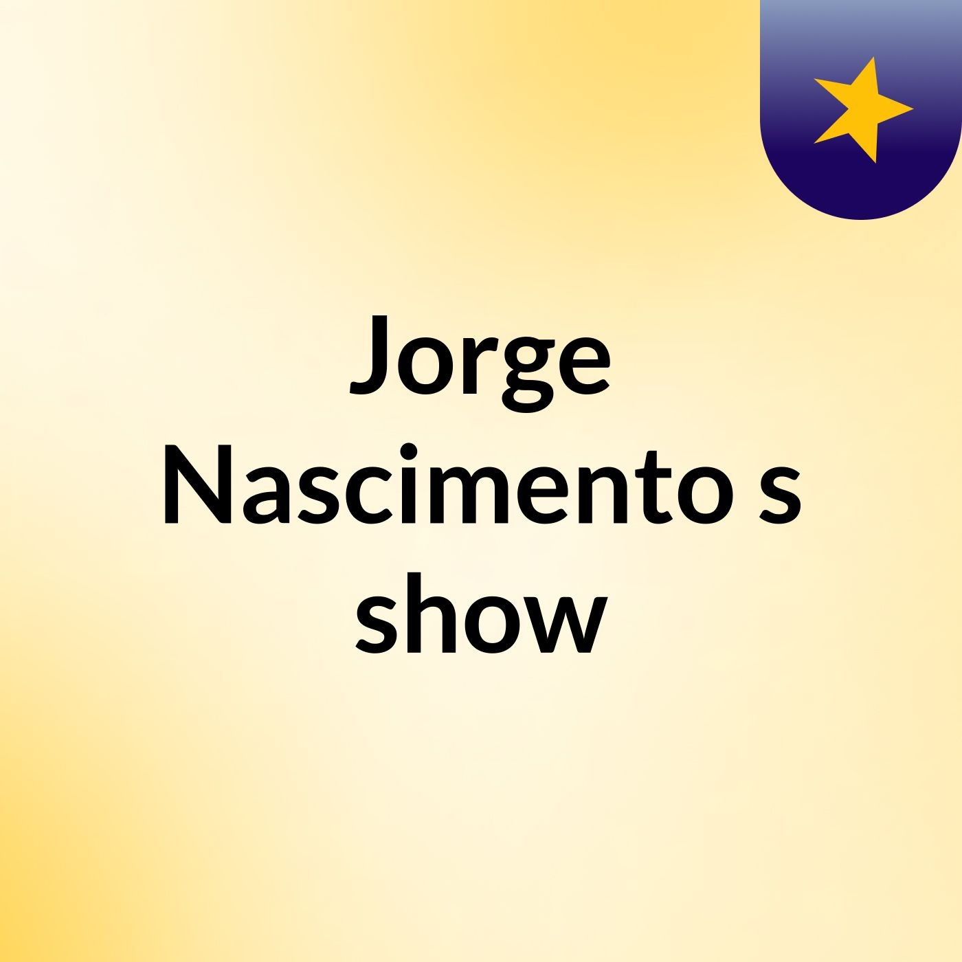 Jorge Nascimento's show