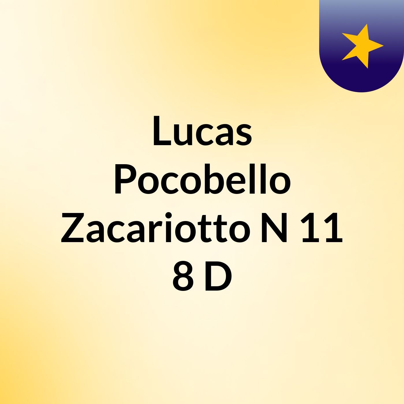 Episódio 2 - Daniela Campos Pocobello Zacar's show