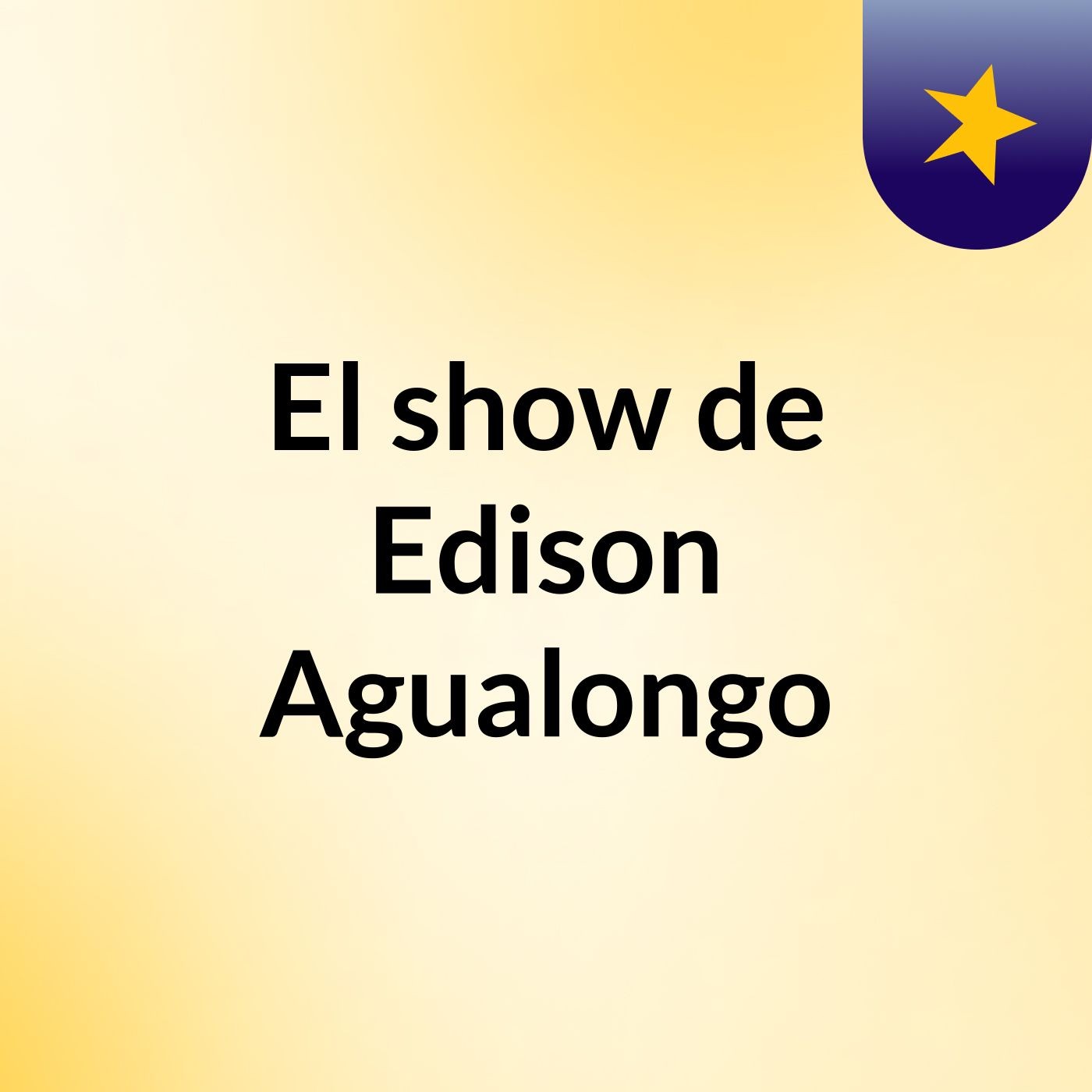 El show de Edison Agualongo