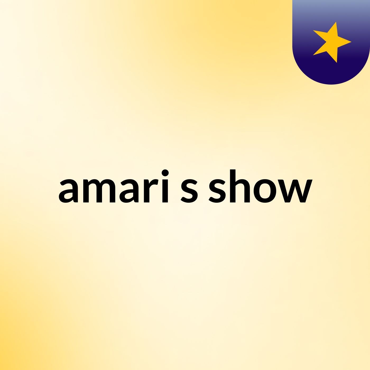 amari's show