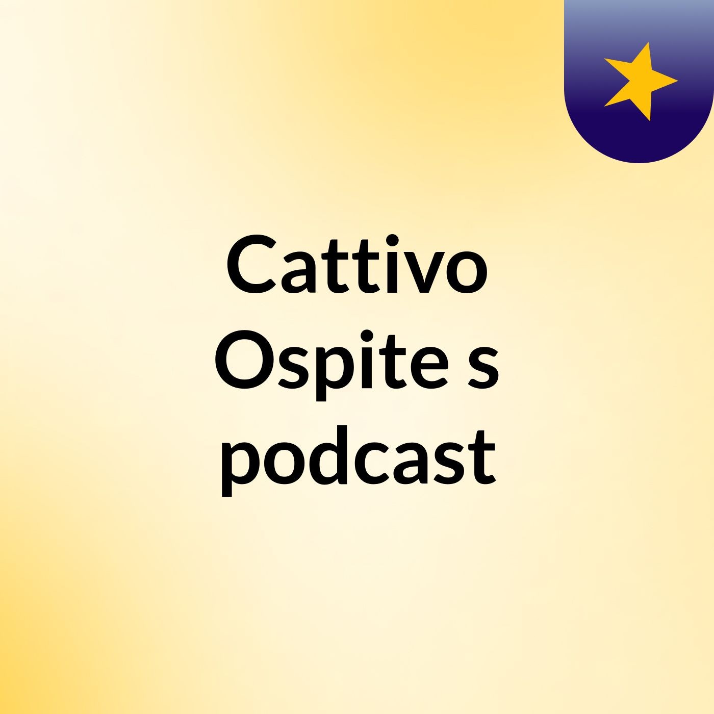 Cattivo Ospite's podcast