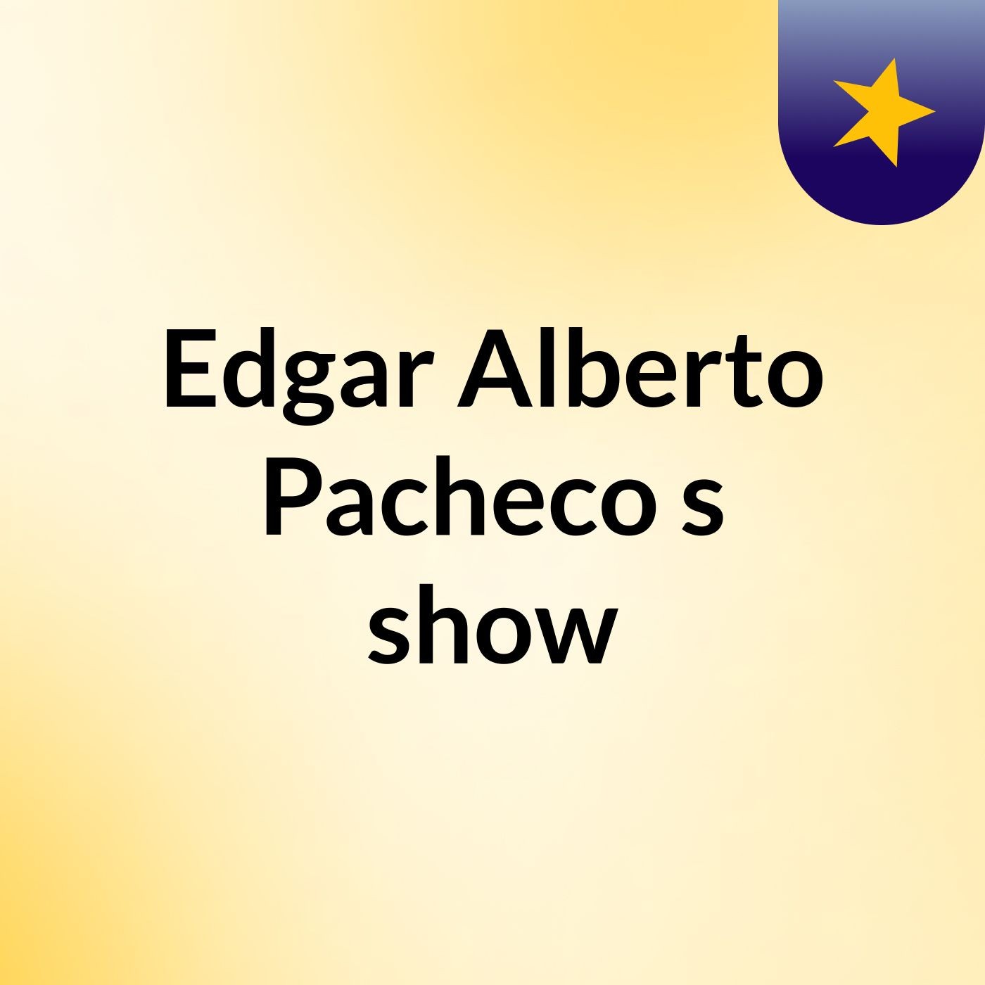 Edgar Alberto Pacheco's show