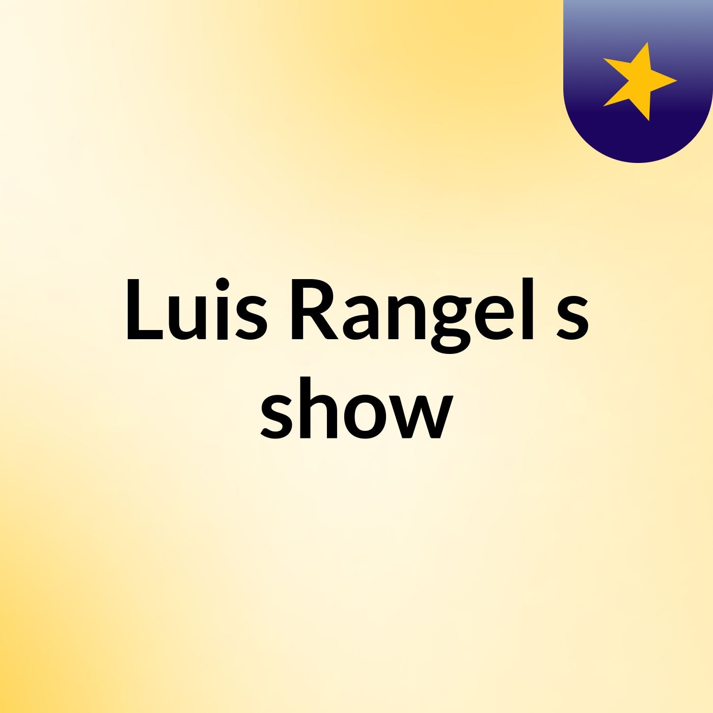 Luis Rangel's show